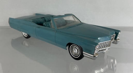 1967 Cadillac DeVille Convertible Jo-Han Friction Dealership Promo Car