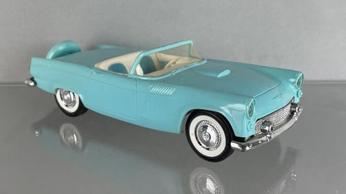 1956 Ford Thunderbird Convertible AMT Friction Dealership Promo Car