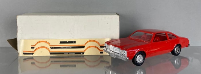 1977 Plymouth Volare Spitfire Orange Dealership Promo Car
