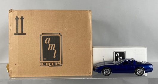 Shipping Box of 12 AMT Ertl 1994 Chevy Corvette ZR-1 Dealership Promo Cars