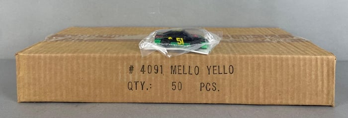 Sealed Shipping Box of 50 Days of Thunder Mello Yello Die-Cast Cars