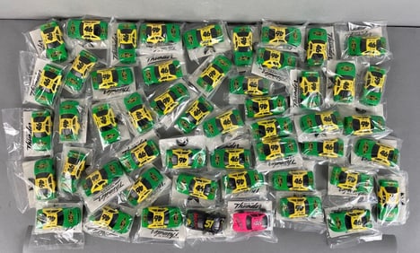 Group of Days of Thunder Die-Cast Cars