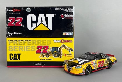 Group of 2 Team Caliber Cat Racing #22 Die-Cast Cars