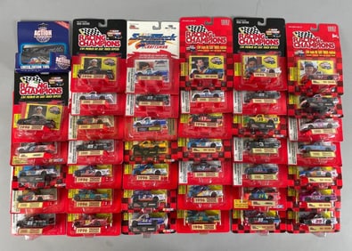 Group of Racing Champions NASCAR Die-Cast Cars and More