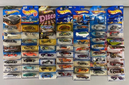 Group of 95 Mattel Hot Wheels Die-Cast Vehicles