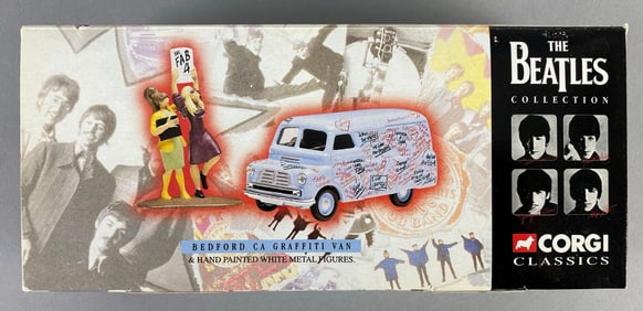 1997 Corgi Classics The Beatles Collection Bedford CA Graffiti Van