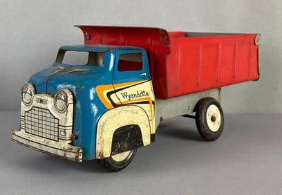 Vintage Wyandotte Pressed Steel Dump Truck