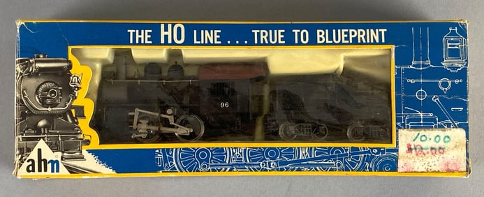 ahn HO Scale B and O Locomotive and Tender Switcher