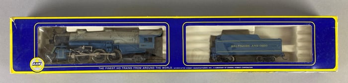 AHN HO Scale B and O Locomotive And Tender