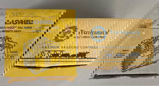 Group of Model Train Controller and Power Pack