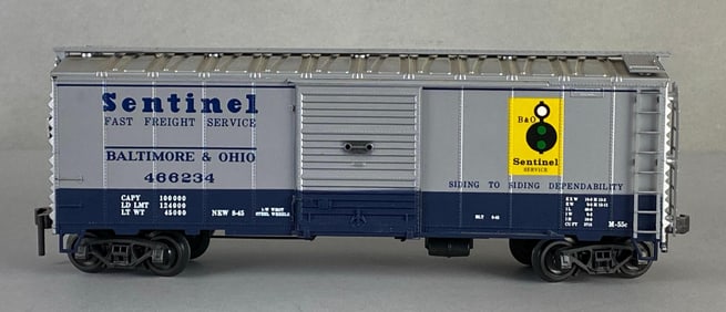 P and D Hobby Shop O Scale Sentinel B and O Train Car