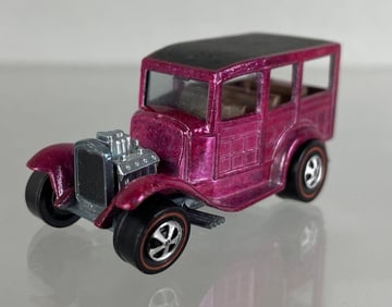 Rare Mattel Hot Wheels Redline Classic 31 Ford Woody Die-Cast Car