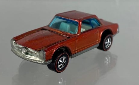 Mattel Hot Wheels Redline Mercedes Benz 2808L Die-Cast Car