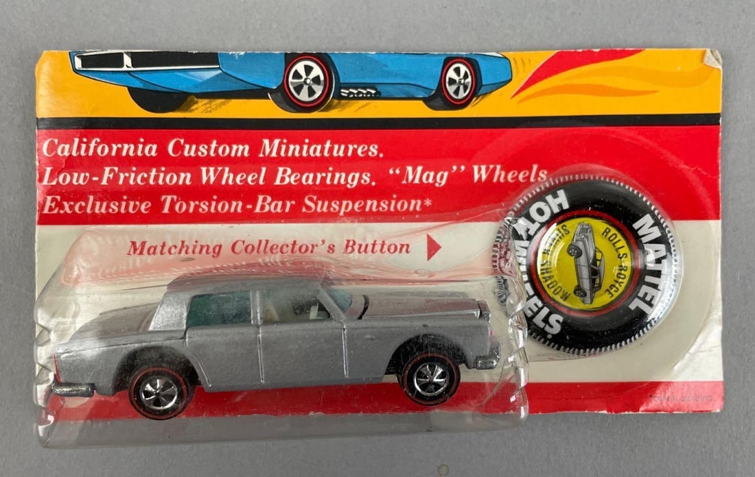Mattel Hot Wheels Redline Rolls Royce Silver Shadow Die-Cast Car (1 of 2)