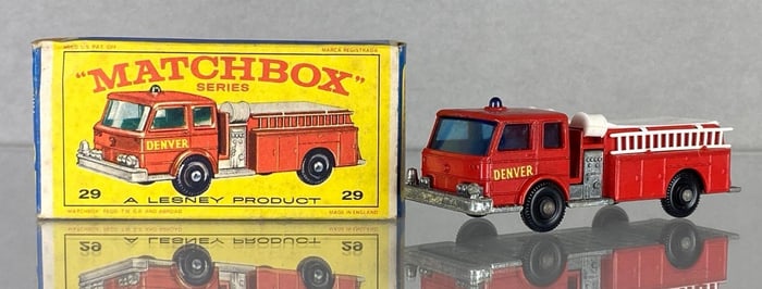 Matchbox No. 29 Fire Pumper Truck