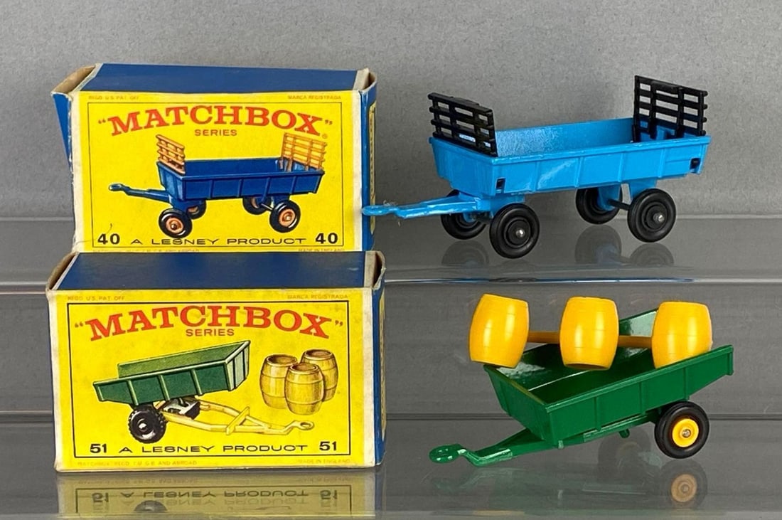 Group of 2 Matchbox No. 40 and 51 Die—Cast Vehicles (1 of 10)