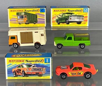 Group of 3 Matchbox Superfast Vehicles