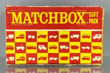 Empty Vintage Matchbox King-Size Gift Pack Box