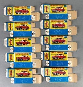 Group of 10 Matchbox No. 67 Volkswagen 1600TL Type F Superfast Boxes