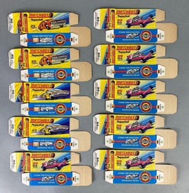Group of 10 Matchbox Type H Superfast Boxes