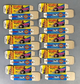 Group of 10 Matchbox No. 30 Beach Buggy Type H Superfast Boxes