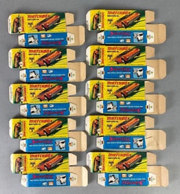 Group of 10 Matchbox No. 3 Monteverdi Hai Type I Superfast Boxes