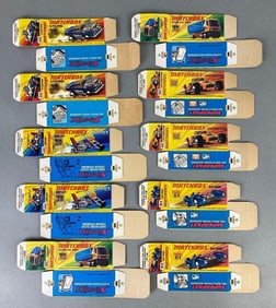 Group of 10 Matchbox Type I Boxes