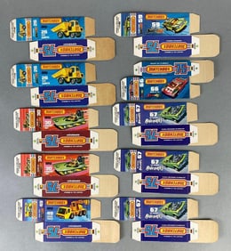 Group of 10 Matchbox Type J Boxes
