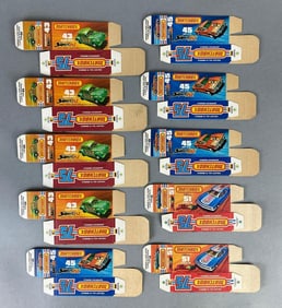 Group of 10 Matchbox Type J Boxes