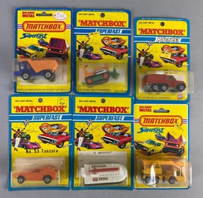 Group of 6 Matchbox Die-Cast Vehicles