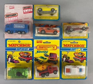Group of 7 Matchbox Die-Cast Vehicles