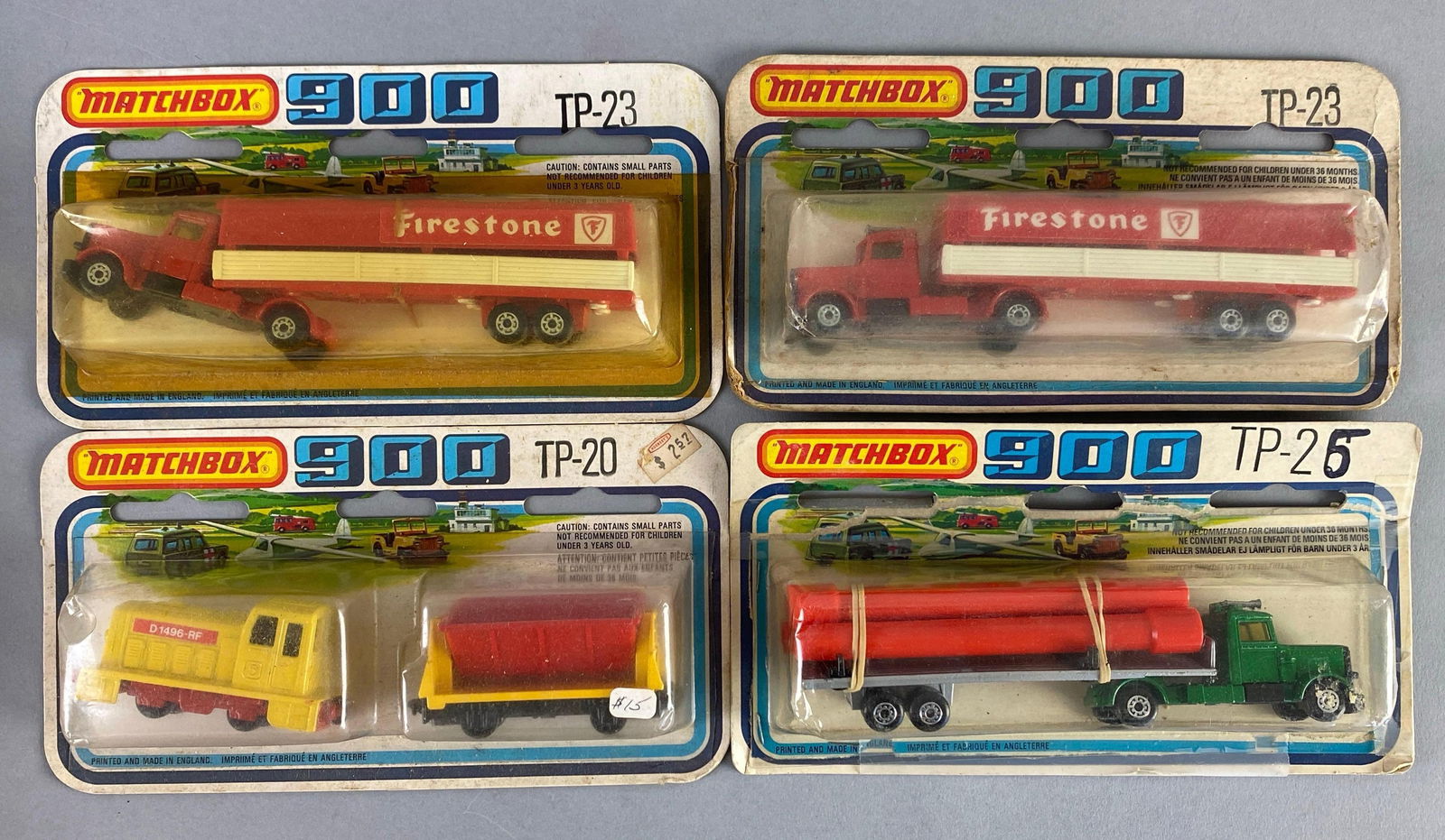 Group of 4 Matchbox 900 Die-Cast Vehicles (1 of 2)