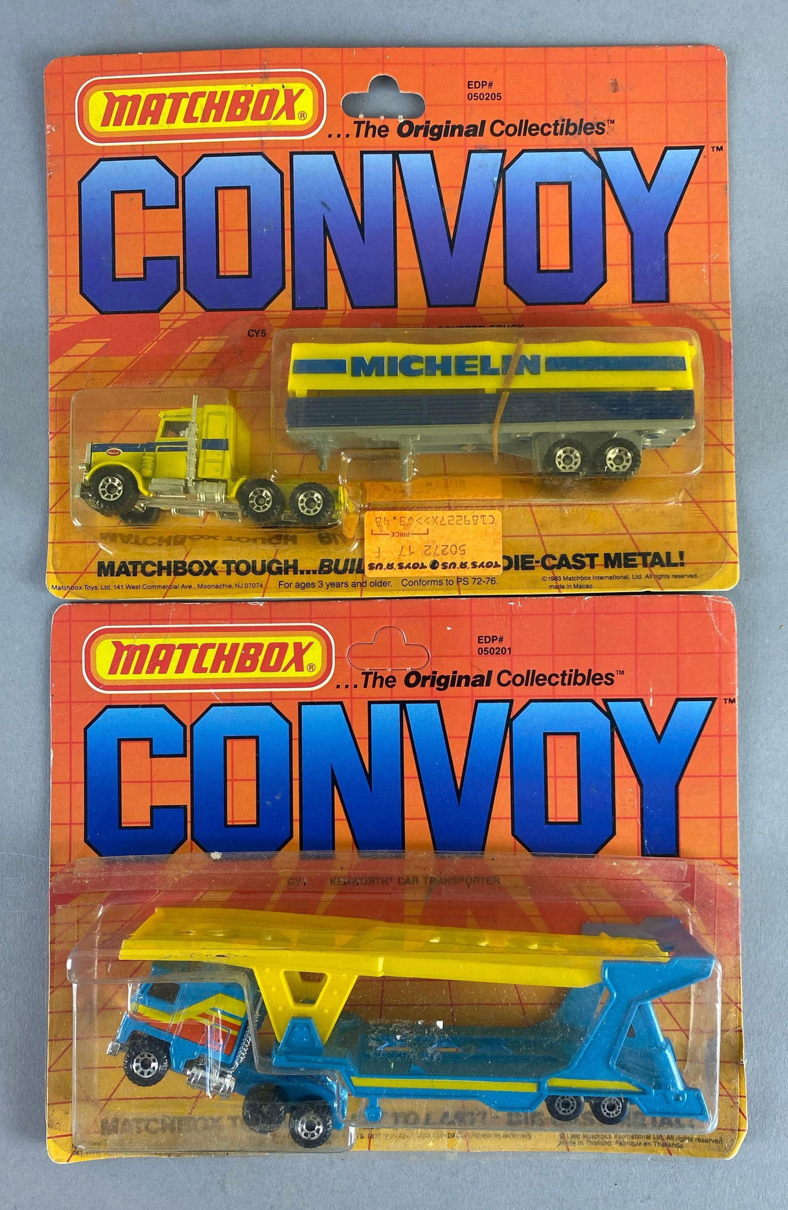 Group of 3 Matchbox Convoy Die-Cast Trucks (1 of 2)