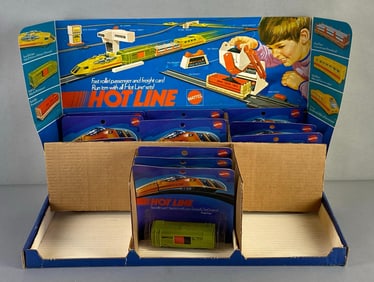 Mattel Hotline Rolling Stock Model Train In Store Display