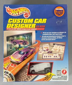 1997 Mattel Hot Wheels Custom Car Designer Kit