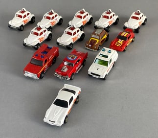 Group of Mattel Hot Wheels Die-Cast Cars