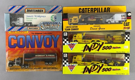 Group of Matchbox Die-Cast Haulers