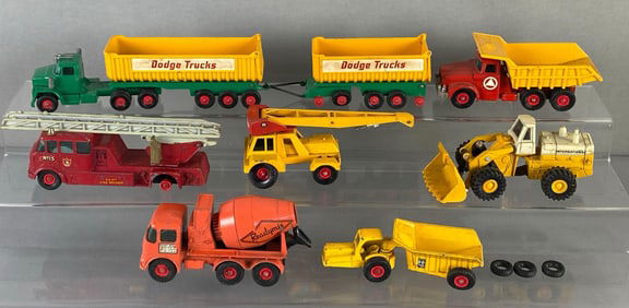 Group of Matchbox King Size Die-Cast Trucks and More