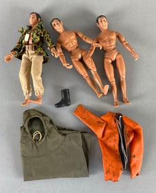 Group of GI Joe Action Figures and Clothing