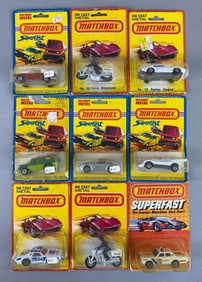 Group of 9 Matchbox Die-Cast Vehicles