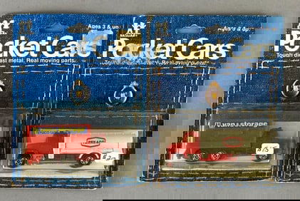 Group of 2 Tomy Pocket Die-Cast Cars