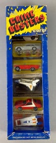 Corgi Group of 5 1980 Crime Buster Die-Cast Vehicles