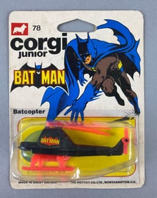 Corgi Junior No. 78 Bat Man Batcopter