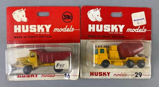 Group of 2 Husky Models Die-Cast Vehicles