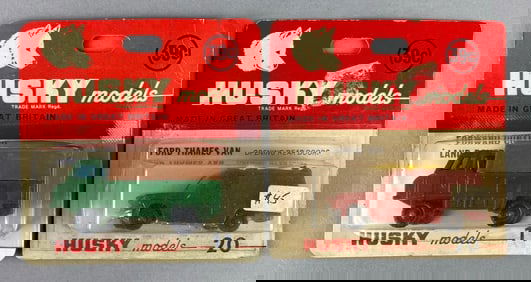 Group of 2 Husky Model Die-Cast Vehicles