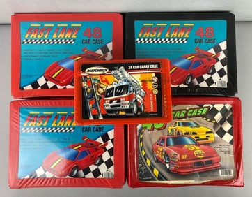 Group of 5 Car Carrying Cases