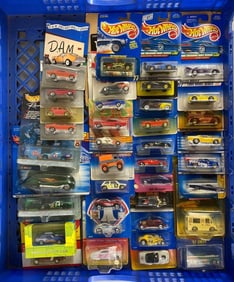 Group of Hot Wheels Die-Cast Vehicles and More