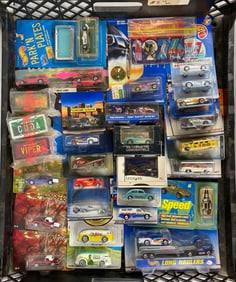 Group of Die-Cast Vehicles and More