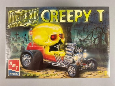 AMT ERTL Monster Rods Creepy T Mode Car Kit