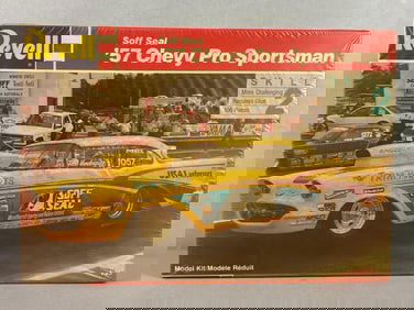 Revell 1957 Soff Seal Chevy Pro Sportsman Mode Car Kit